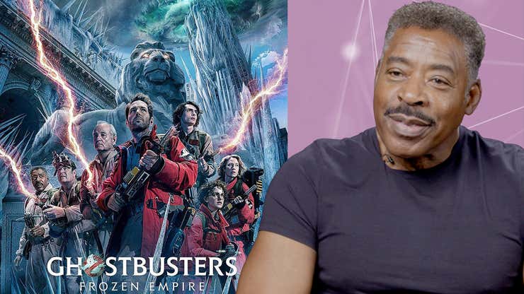 Image for Ernie Hudson on Filming Ghostbusters: Frozen Empire and the Fan Base