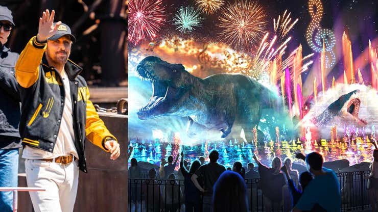 Image for Universal Studios Brings Out Ryan Gosling for the Ultimate Theme Park Stunt