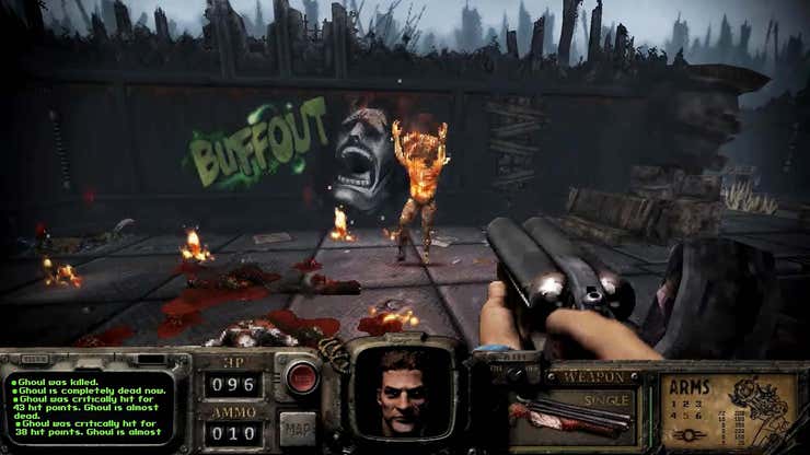 Image for New Awesome-Looking Fallout Shooter Is Actually A Fan-Made Doom Mod