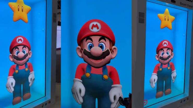 Image for AARP's Horrible AI-Powered Mario Hologram, Explained [Update]