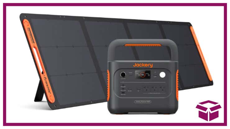Jackery Solar Generator 1000 v2 with 200W Solar Panel(2024 NEW), 31% Off!