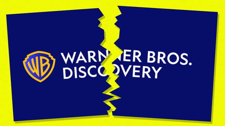 Image for The WB Discovery Merger Failed, And Now It's Splitting Back Up