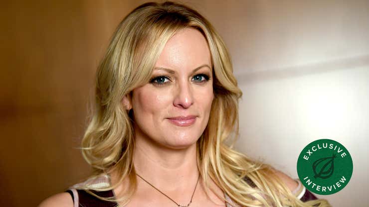 Image for The Onion’s Exclusive Interview With Stormy Daniels