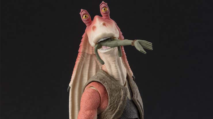 Image for Just Look at This Jar Jar Binks Action Figure