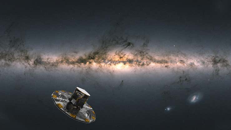 Image for Une récente collision cosmique bouleverse l’histoire de la Voie lactée