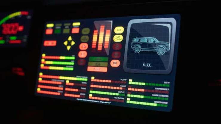 Image for Rivian Rolls Out 'Knight Rider,' 'Back To The Future' Car Costumes For Halloween