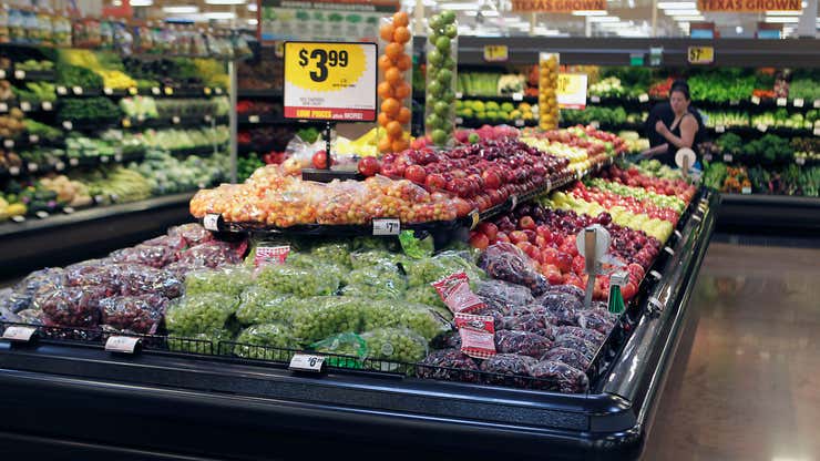 Image for Grocery prices finally started falling for the first time in months