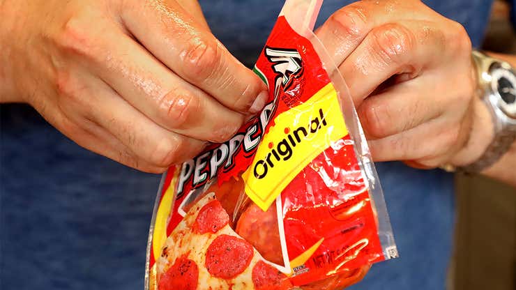 Image for Fingers Too Greasy From Salami To Open Pepperoni