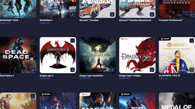 Image for EA Is Killing Off Origin, But Also Your 32-Bit Gaming Collection