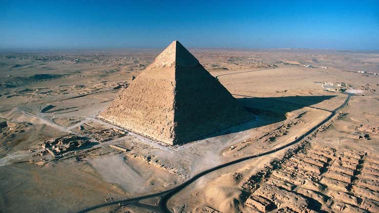 Image for Egypt's Pyramids May Have Been Built on a Long-Lost Branch of the Nile River