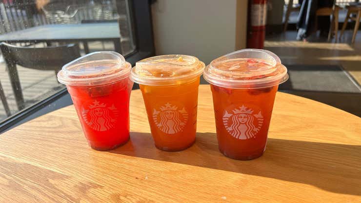 Image for Review: Starbucks' New Spicy Lemonade Refreshers Left Us Feeling Confused