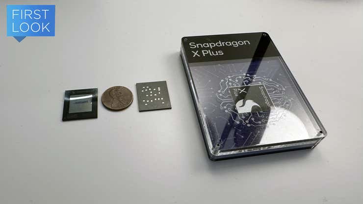 Image for Primer vistazo: Qualcomm viene al almuerzo de Intel con el Snapdragon X Plus