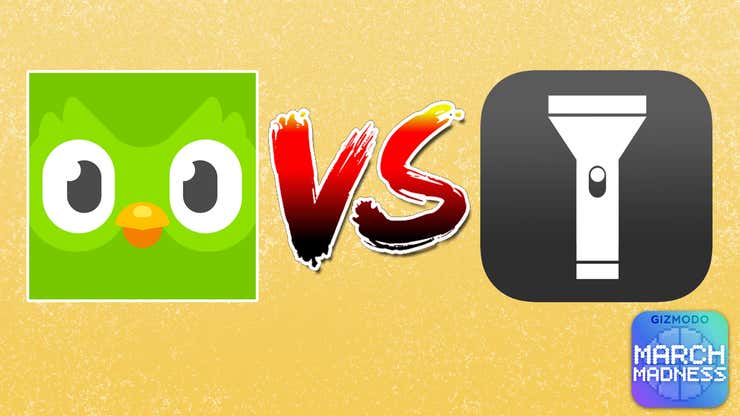 Image for La mejor aplicación de todos los tiempos Día 27: Duolingo vs. Flashlight