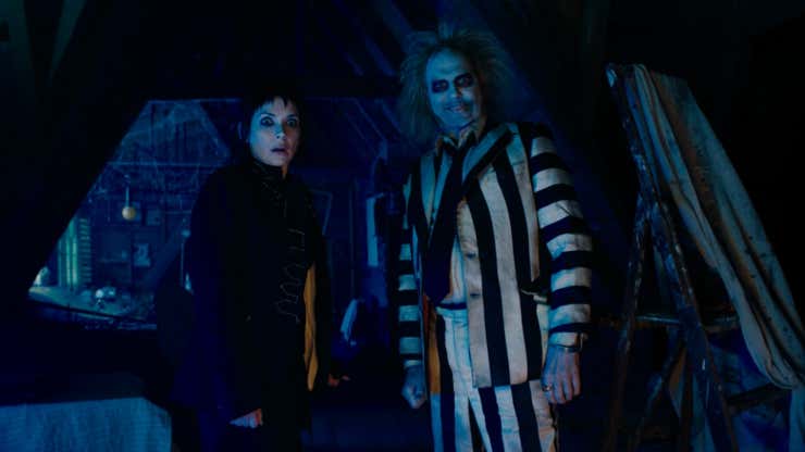 Image for Beetlejuice Brings Ghoulish Chaos in the New Beetlejuice Beetlejuice Trailer