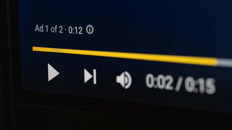 Image for Google Wants to Show You More YouTube Ads When You Pause Videos