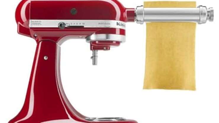 Image for Elevate Your Pasta Game with 25% Off KitchenAid's Pasta Roller Attachment