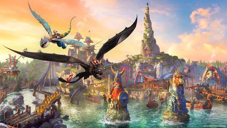 Image for Enter the World of How To Train Your Dragon at Universal's Epic Universe