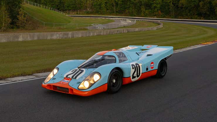 Image for Jerry Seinfeld's Porsche — driven by Steve McQueen — is going up for auction