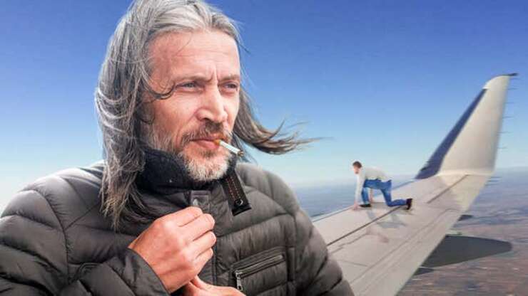 Image for New Law Requires Flight Passengers To Go At Least 5 Feet Out On Wing If They Want To Smoke