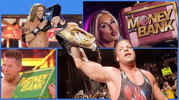 Image for The 7 Most Jaw-Dropping Money In The Bank Cash-Ins