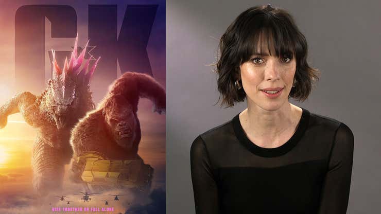 Image for Rebecca Hall on Filming Godzilla x Kong: The New Empire