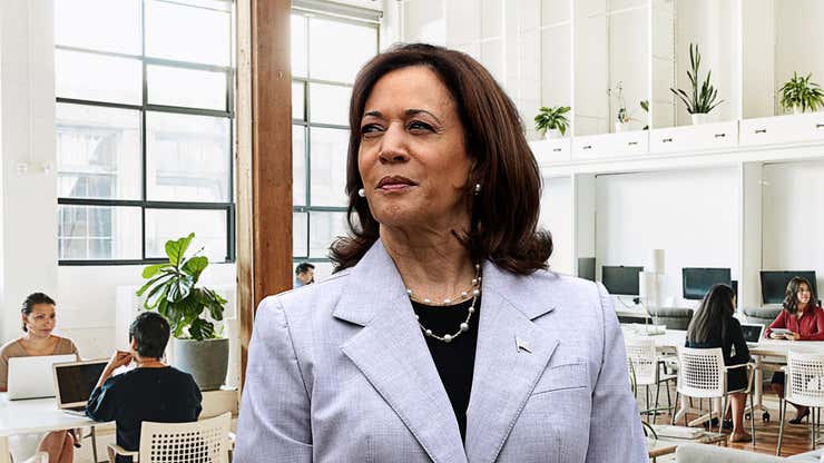 Image for Kamala Harris Joins D.C. Coworking Space