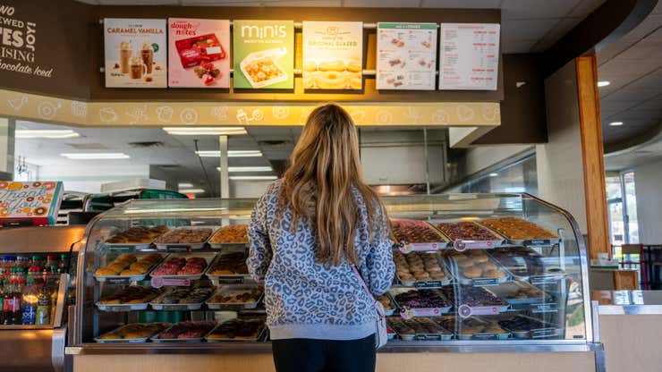 Image for Krispy Kreme stock plunges 25% because the plan to sell donuts at McDonald's is on hold