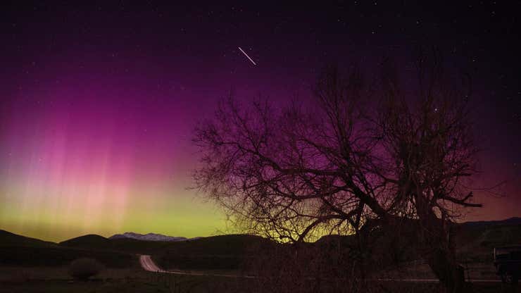 Image for Conspiracy Nuts Are Spreading a Bizarre Theory About Those Epic Auroras
