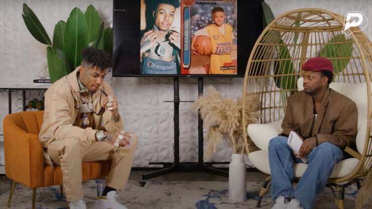 Image for Watch: Rapper Blueface Is No Match for Funny Marco