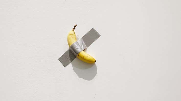 Image for A crypto guru spent $6.2 million on a banana taped to a wall