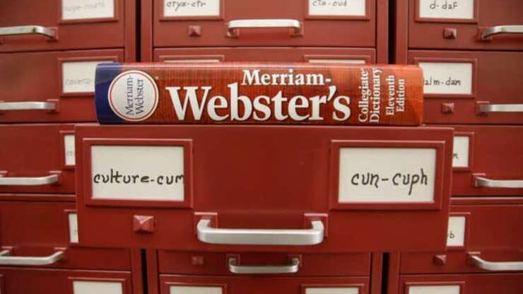 Image for What's Merriam-Webster's word of the year for 2023? Hint: Be true to yourself