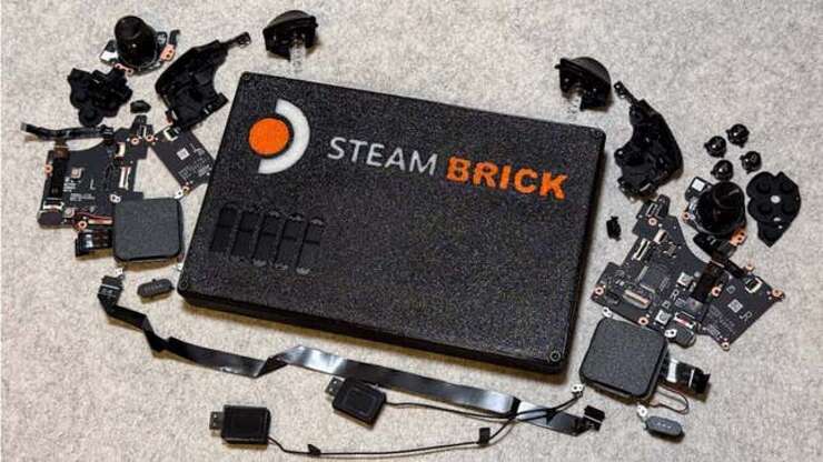 Image for Someone Ripped Apart A Steam Deck And Turned It Into A Super Small Console