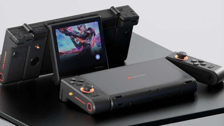 Image for New Gaming Handheld Transforms From A Nintendo Switch Into A DS But It Won't Come Cheap
