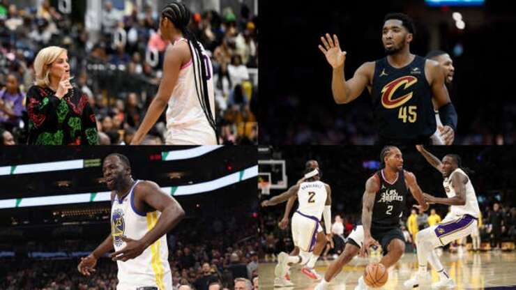 Image for Kim Mulkey & LSU's diversity flap; Who's on NBA trade block?; Steve Kerr is wrong about Draymond Green