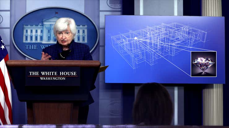 Image for Janet Yellen Unveils Plan To Boost Economy By Stealing World’s Largest Diamond