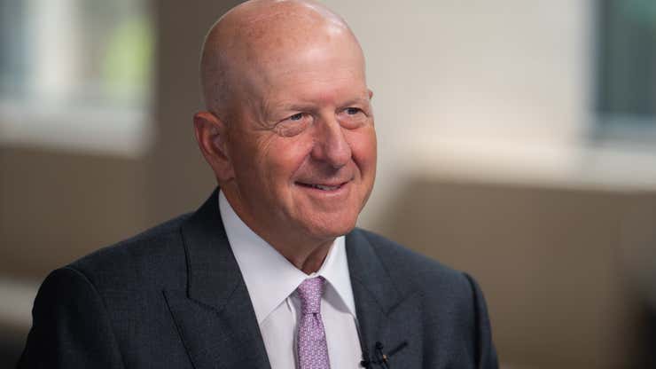 Image for Goldman Sachs hikes David Solomon's pay 25% — and offers a sweet stock deal to remain CEO