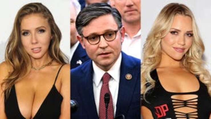 Image for Porn Stars React To House Speaker Mike Johnson Abstaining From Pornography