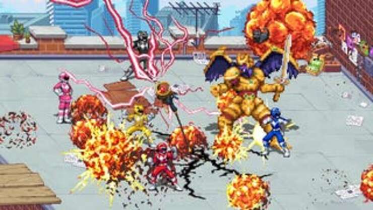 Image for New Power Rangers Beat 'Em Up Looks Rad As Hell