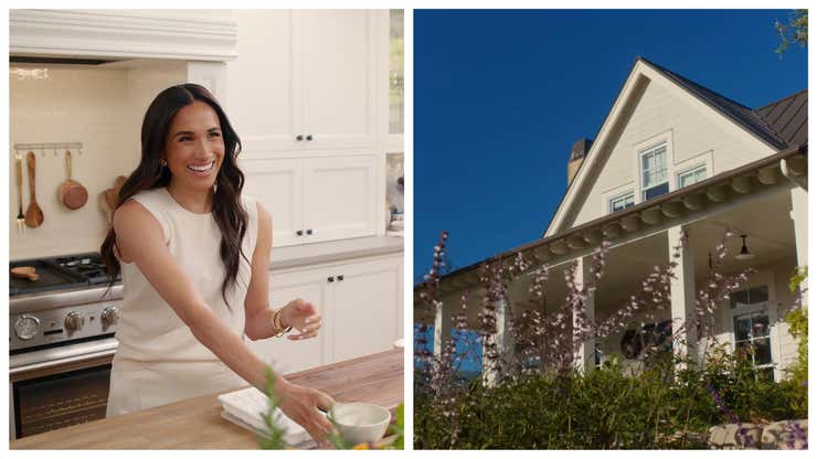 Image for A Peek Inside Meghan Markle's Stylish, $8 Million Netflix California Farmhouse