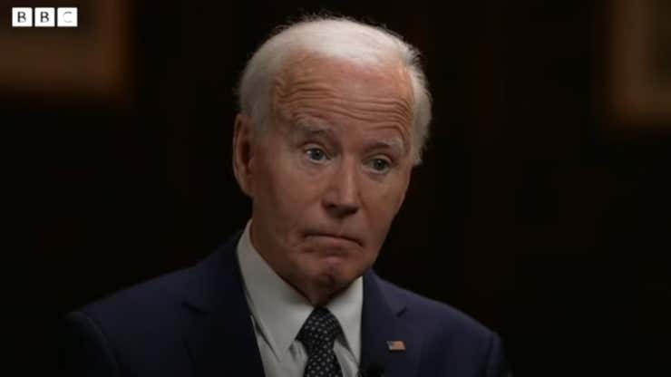 Image for Biden Reads Trump for Complete Filth in First Post-White House Interview— and He Doesn't Hold Back