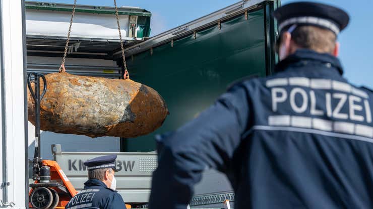 Image for Long-Lost Bombs From the World Wars Are Increasingly Likely to Blow Up, Scientists Say