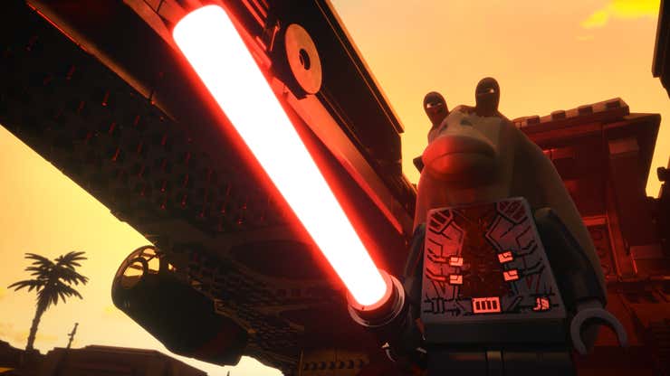 Image for Darth Jar Jar Strikes in Lego's Crazy New Star Wars Series