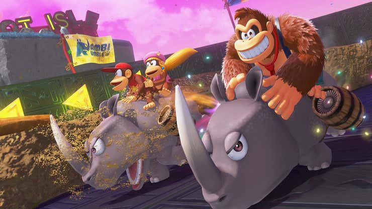 Image for 24 New Screenshots Show Why Donkey Kong Bananza Looks Like The Character's Biggest Adventure Yet