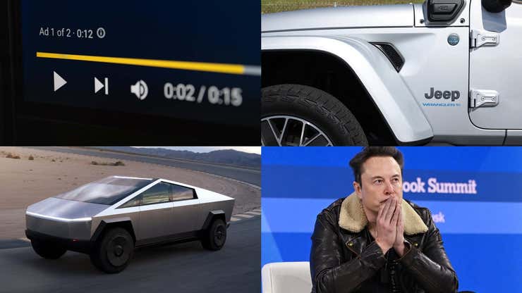 Image for Elon Musks Tesla-Gehalt, YouTubes Werbeproblem und ein 25.000 Dollar teurer Elektro-Jeep: Die beliebtesten Tech-Storys