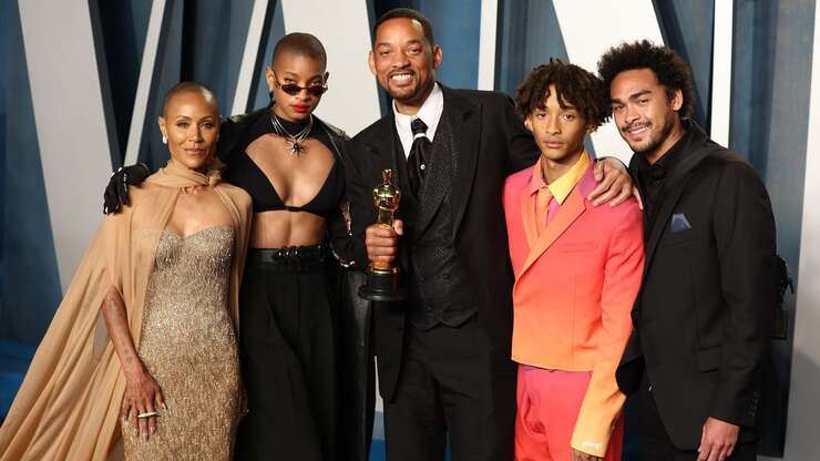 Image for Will and Jada's Kids Are Reportedly Feeling Very Bad for Dad Right Now
