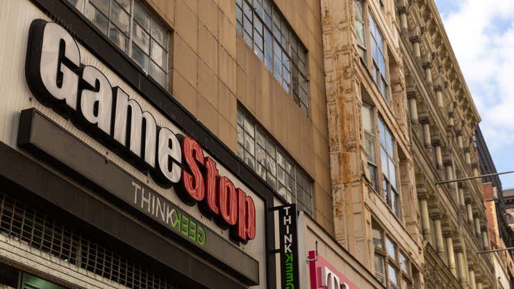 Image for GameStop stock plummets another 26% as it warns of falling sales