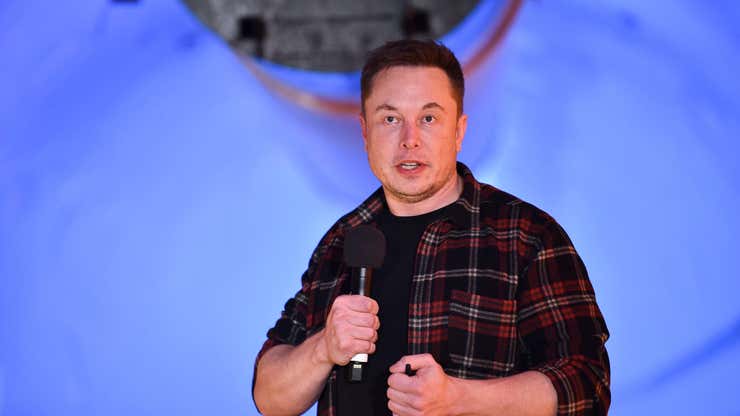 Image for Elon Musk Confirms He’s Been Roleplaying as a Toddler for Years