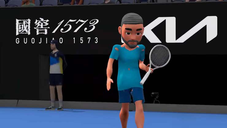 Image for Why A Major Tennis Tournament Looks Like Wii Sports On YouTube