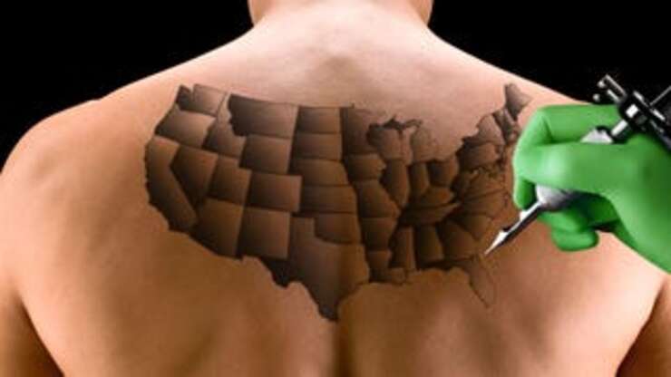 Image for Most Common Tattoo In Every State