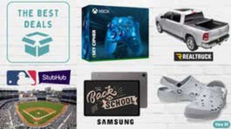 Image for Best Deals of the Day: Samsung, Xbox, Crocs, StubHub, RealTruck & More